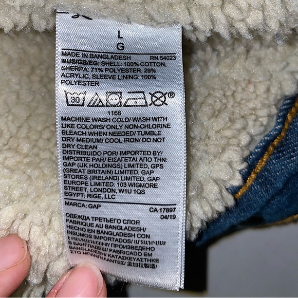 Vintage Y2K Gap Jean jacket - Picture 2 of 6